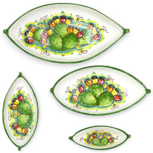Appetizer Tray / Tray, Caltagirone ceramic, Various Sizes...