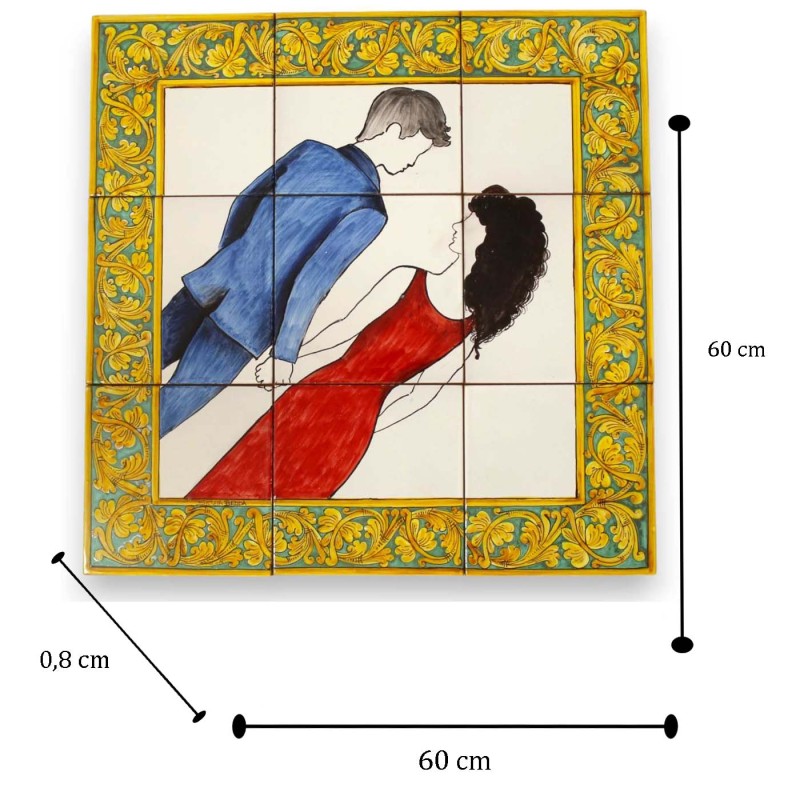 Panel de pared de fina cerámica...