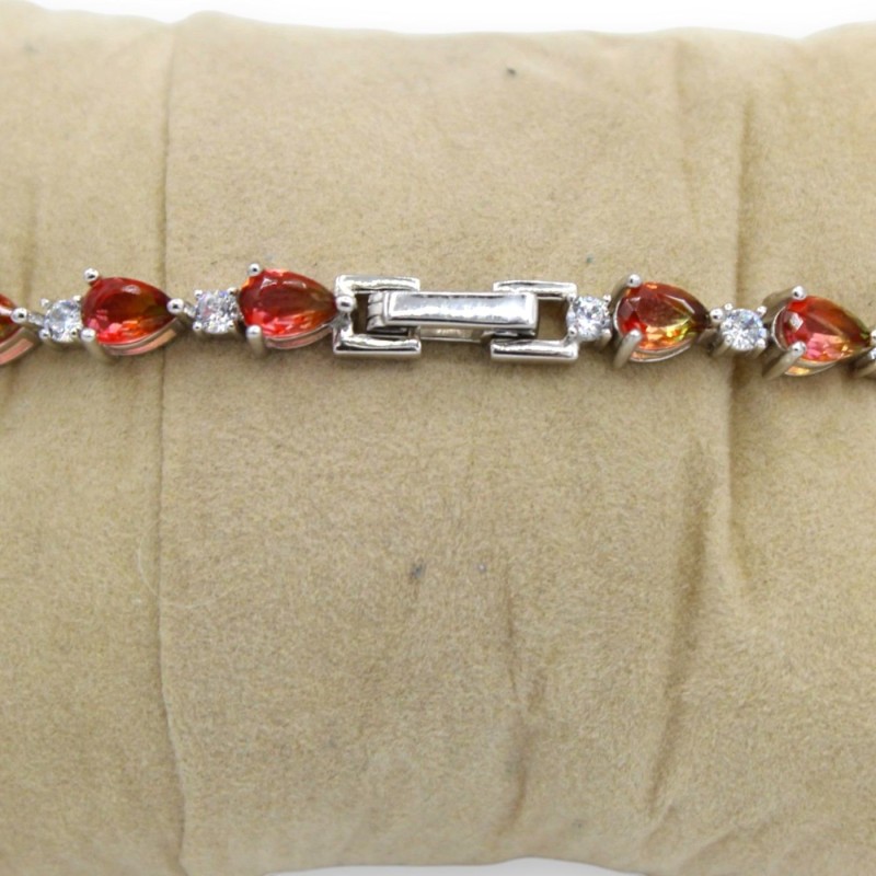 925 Silver Tennis Bracelet, TRAMONTO...