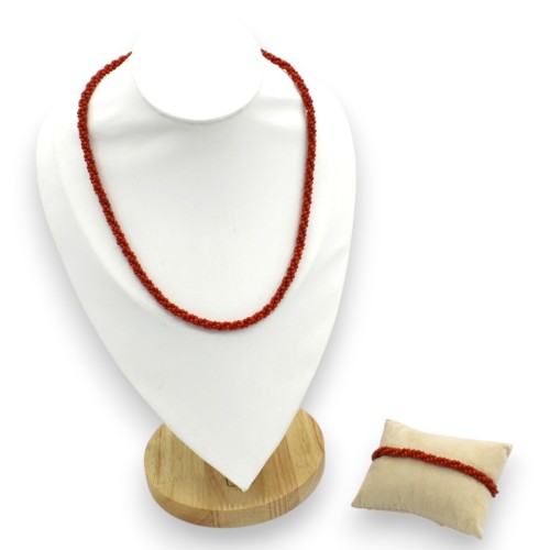 Ensemble fait main collier ou bracelet (1 unité) sphères...