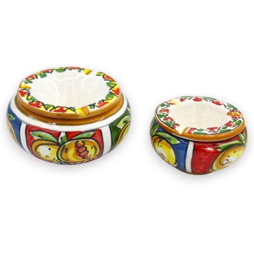 Popielniczka ceramiczna antydymowa Caltagirone, 2...