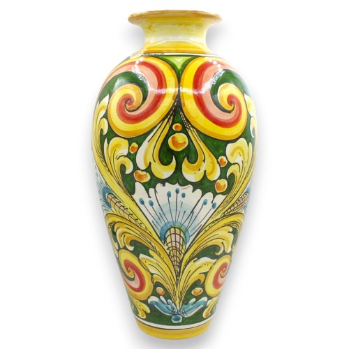 Jarrón de cerámica de Caltagirone, aprox. 40 x 20 cm,...