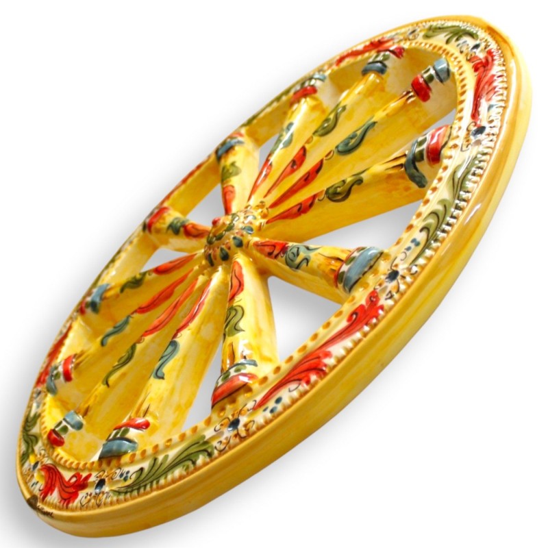 Sicilian Cart Wheel, Caltagirone...