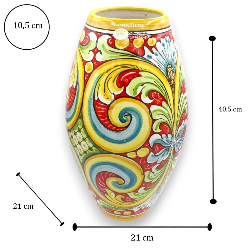 Vase à fleurs en céramique de...