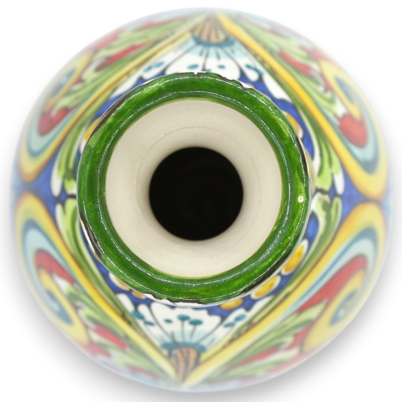 Flaskvas, Caltagirone keramik, ca 30...