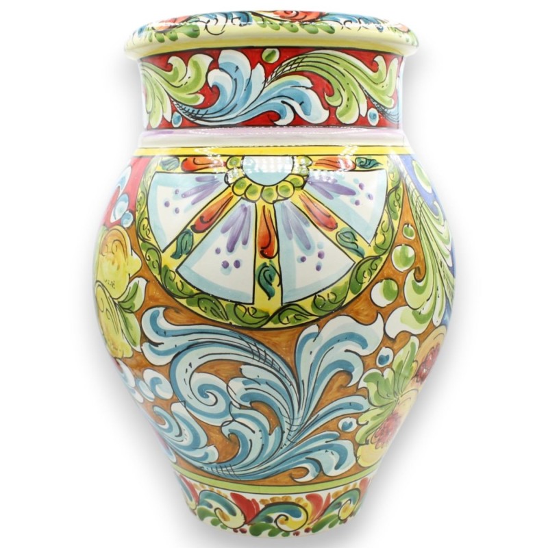Giara-Vase, Caltagirone-Keramik, ca....