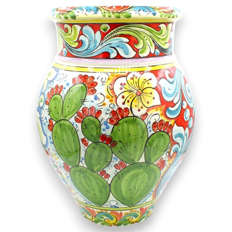 Giara-Vase, Caltagirone-Keramik, ca....