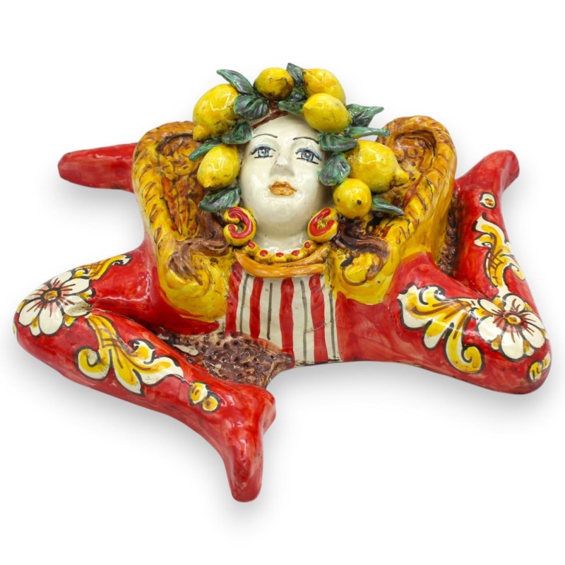 Trinacria en céramique de...