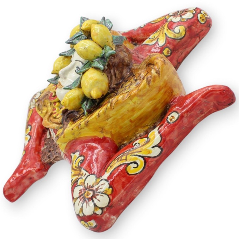 Caltagirone keramik Trinacria, ca 32...