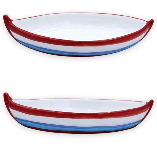 Plat de service ou à hors-d'œuvre en forme de bateau, en... 2