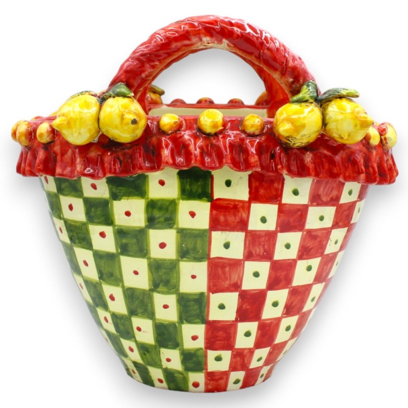 Ceramiczny kosz z Caltagirone, ok. 25...