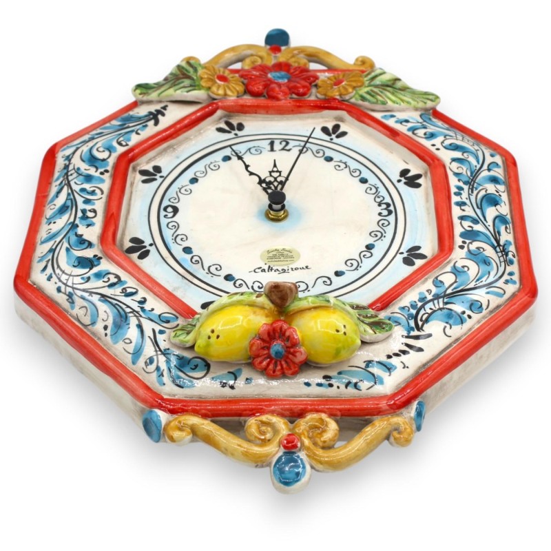 Ceramiczny zegar Caltagirone, ok. 36...