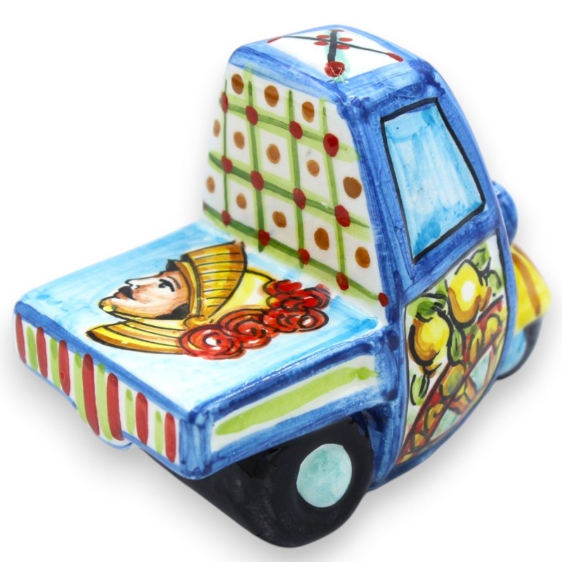 Caltagirone Keramik-Motorrad „Ape“,...
