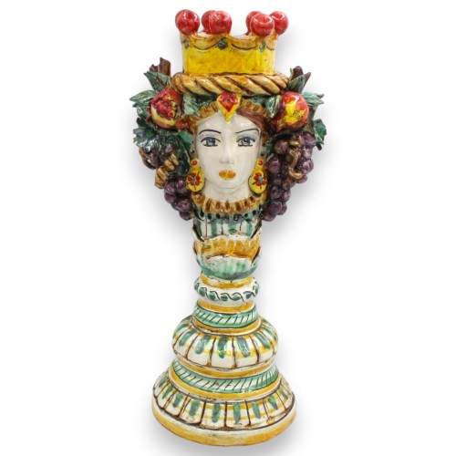 Candelabro con cabeza de Jano Bifrons de dos caras,... 2