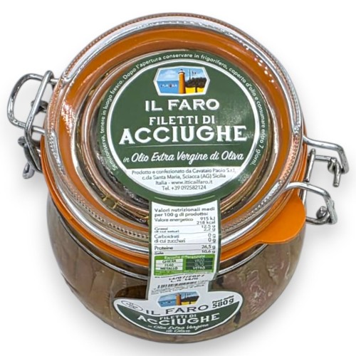Filetes de anchoas finas de Sicilia en aceite de oliva... 2