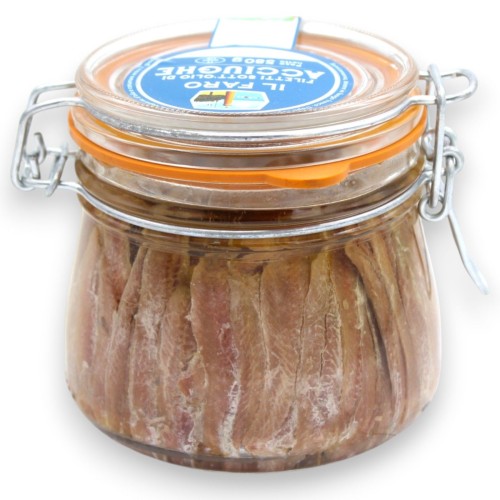 Filés de anchova siciliana em óleo de girassol - 580g 2