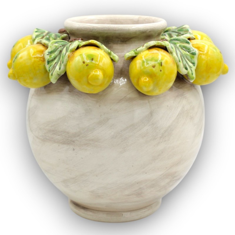 Bolle vaas, Caltagirone keramiek, ca....