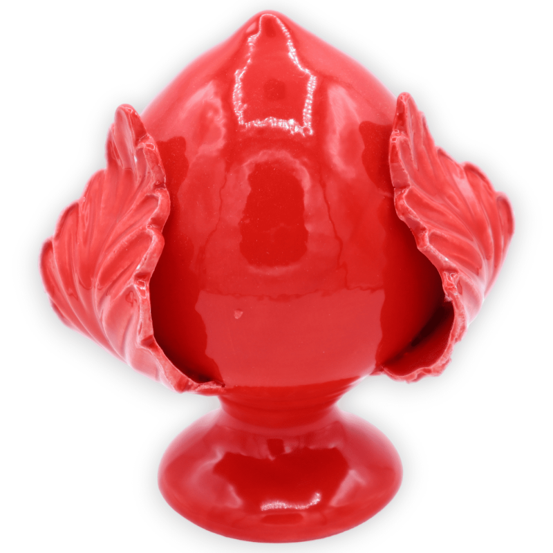 Pumo in fine ceramic, Red color, with three size options - (1pc) - 
