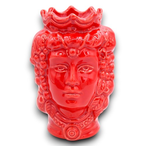 Caltagirone-Keramik, Mohrenkopf, ca. 13/14 cm hoch (1... 2