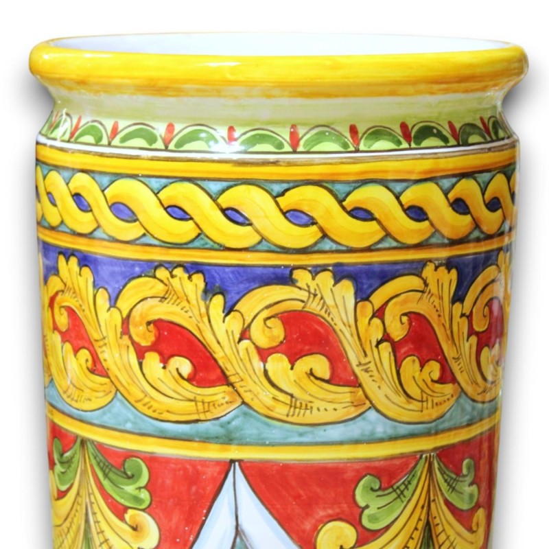 Cylindriskt paraplyställ, Caltagirone...