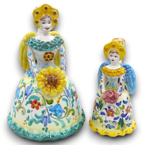Matrangela porta Candela, pregiata ceramica Siciliana,...