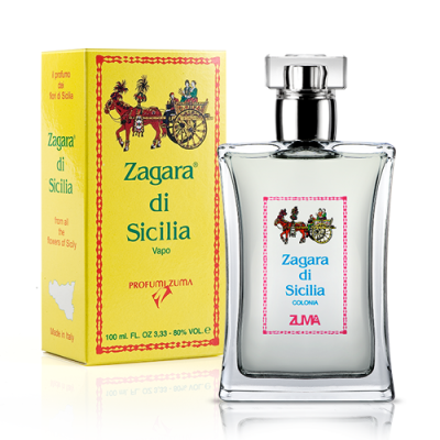 Profumo Colonia Zagara di Sicilia ZUMA, con 3 opzioni formato spray - 