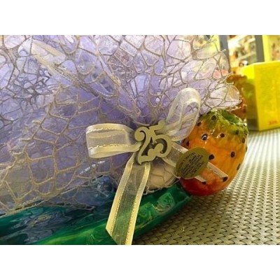 Saccoccino confetti per NOZZE D'ARGENTO - 