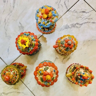Ceramic Joust z Turning Crib – Height 11/13 cm - 