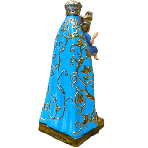 Madonna MARIA SS. Delle GRAZIE - i siciliansk keramisk hand tillverkad - höjd ca 40 cm -  2