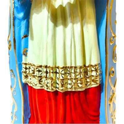 Madonna MARIA SS. OF GRACE – aus handgefertigter sizilianischer Keramik – Höhe ca. 40 cm - 