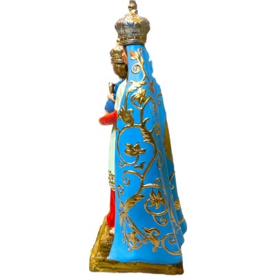 Madonna María SS. DE GRACIAS - Cerámica siciliana hecha a mano - altura unos 40 cm - 